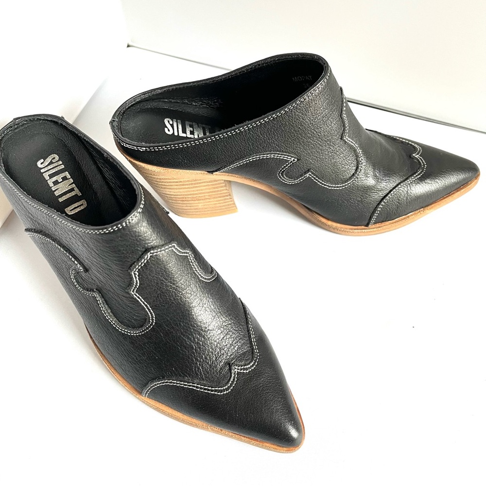 Silent D Mopat Western Mule Boot